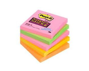 Piezmju lmlapias, 76*76mm, dzeltenas, 100 lapias, Super sticky, Post-it